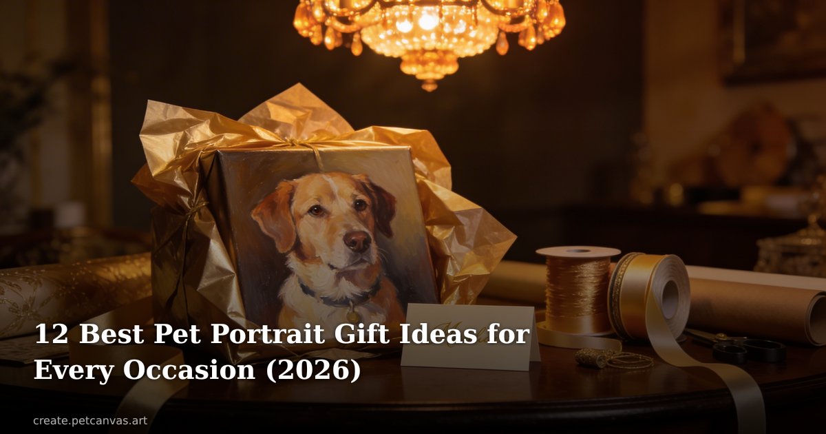 12 Best Pet Portrait Gift Ideas for Every Occasion (2026)
