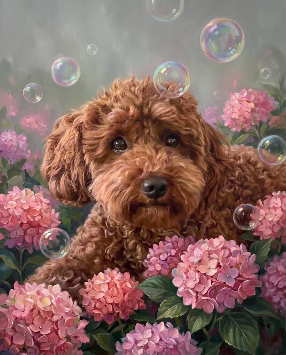 Hydrangea Dreams example portrait 1